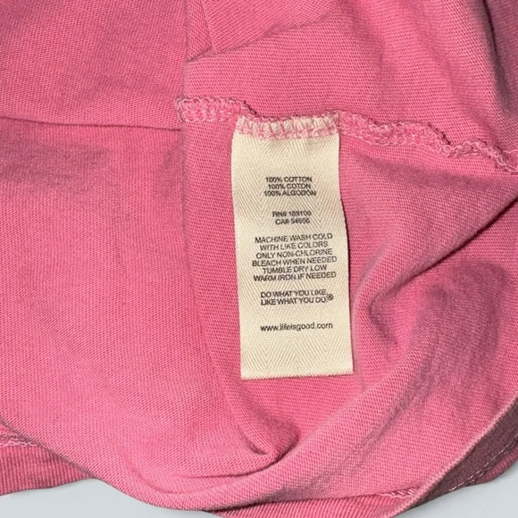 Life Is Good Pink Graphic Tee - Picture 5 of 5